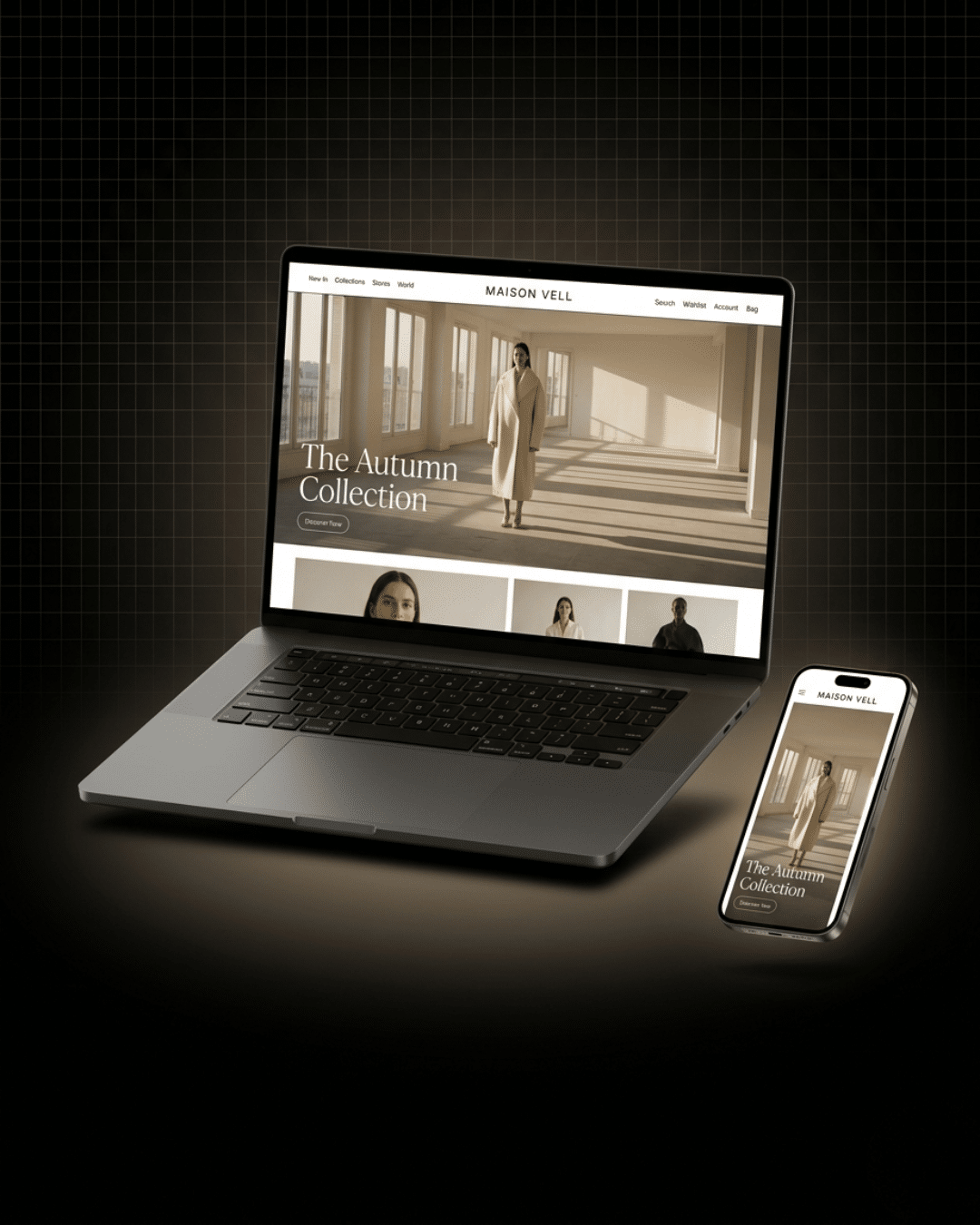MAISON VELL — Custom Shopify Website