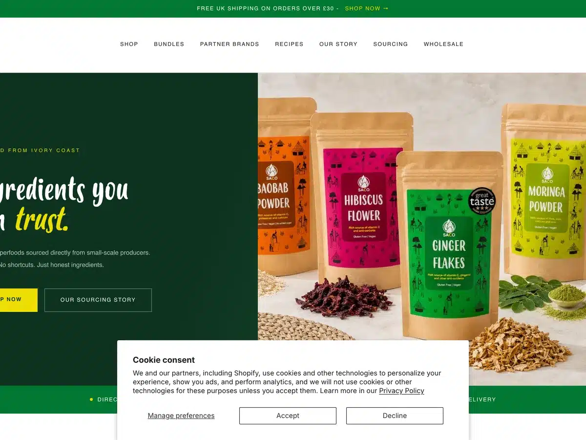 SACO Superfoods
